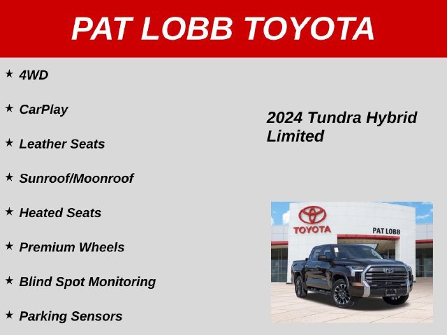 Used 2024 Toyota Tundra Limited w/ Power Package AWD/4WD image 37