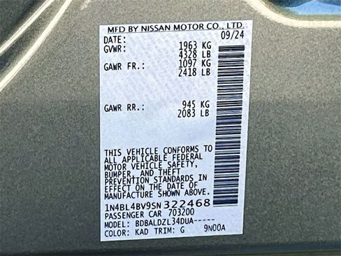 Certified 2025 Nissan Altima 2.5 S image 33