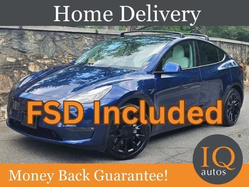 Used 2022 Tesla Model Y Long Range AWD/4WD image 1