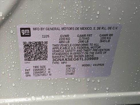 New 2026 Chevrolet Equinox ACTIV w/ Convenience Package III image 18