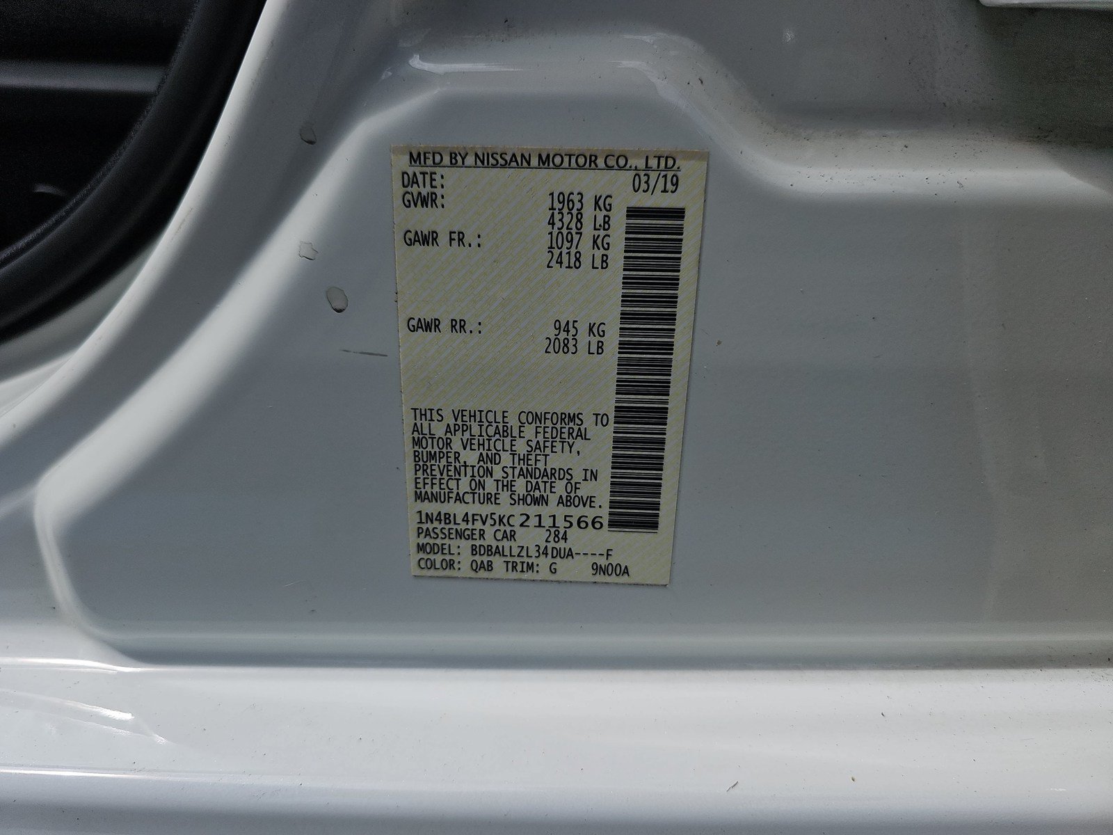 Used 2019 Nissan Altima 2.5 Platinum FWD image 30