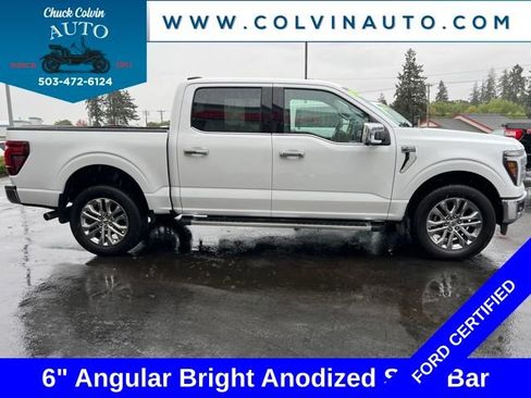 Certified 2025 Ford F150 Lariat w/ Mobile Office Package AWD/4WD image 6