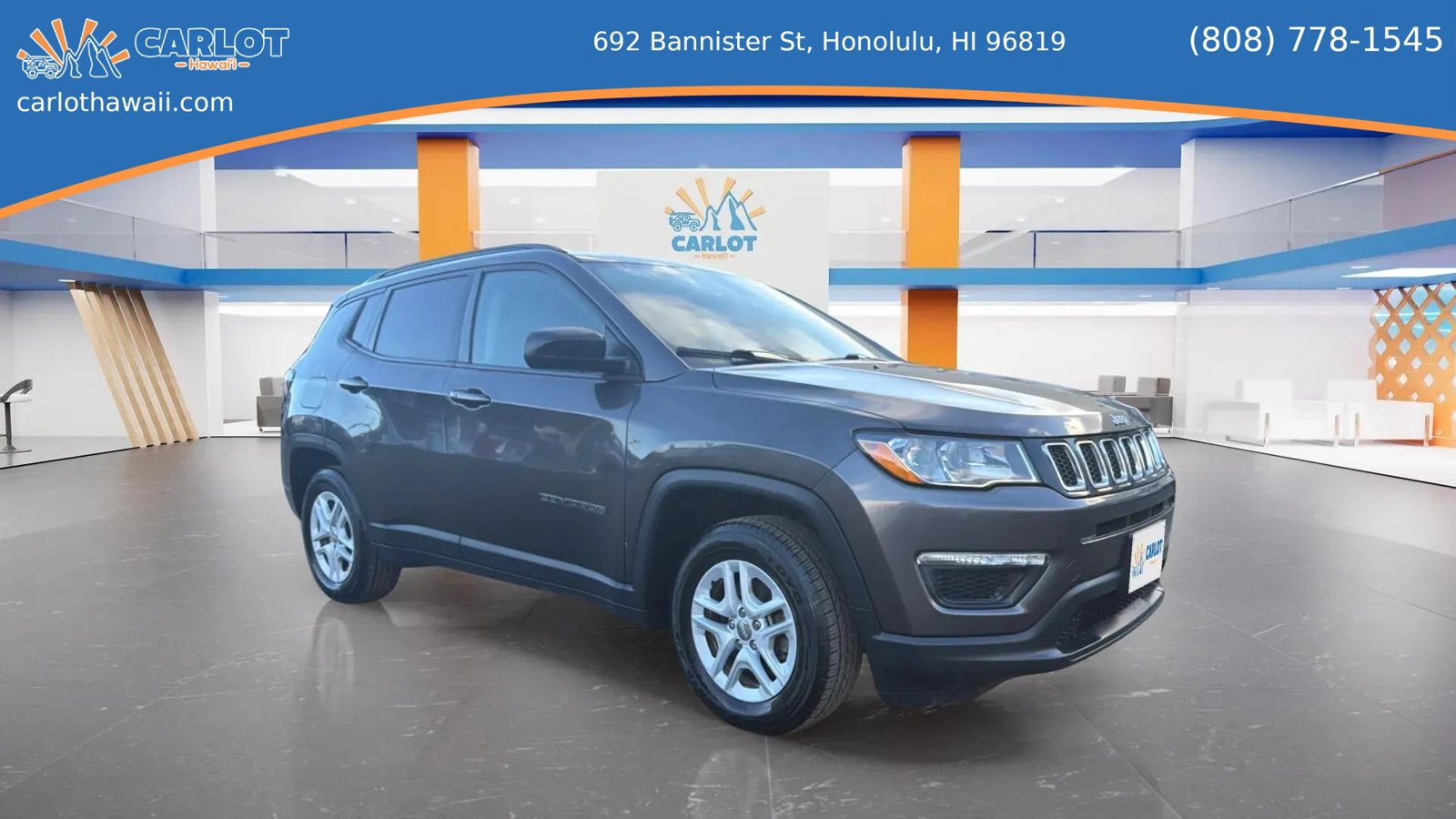 Used 2018 Jeep Compass Sport w/ Tech Group FWD image 9