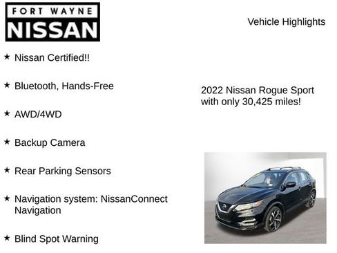 Certified 2022 Nissan Rogue Sport SL image 8