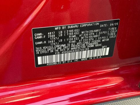 Certified 2025 Subaru Crosstrek 2.5i Wilderness w/ Crosstrek Mirror Package image 32