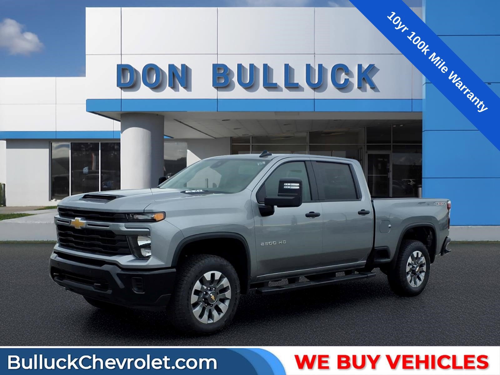 New 2026 Chevrolet Silverado 2500 Custom w/ Custom Value Package AWD/4WD image 1