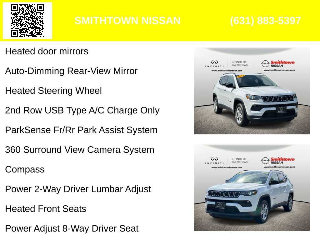Used 2023 Jeep Compass Latitude w/ Convenience Group AWD/4WD image 8