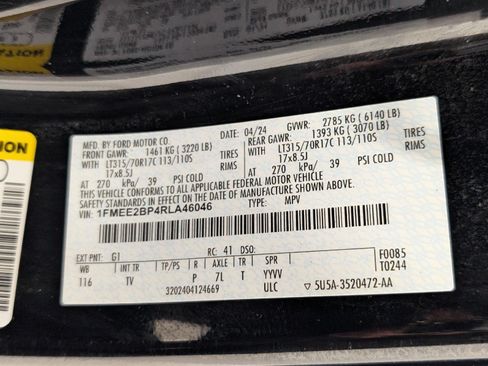 Certified 2024 Ford Bronco Wildtrak AWD/4WD image 27