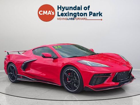 Used 2024 Chevrolet Corvette Stingray Coupe w/ Battery Protection Package RWD image 7