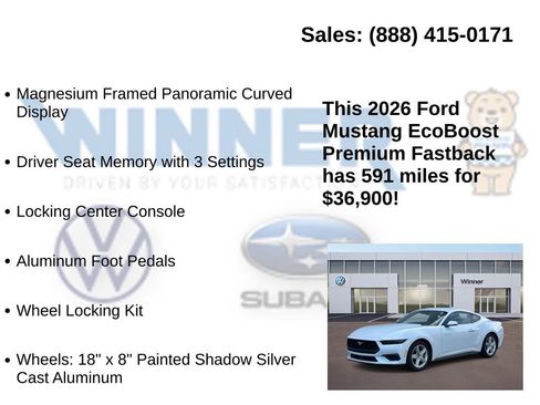 Used 2026 Ford Mustang Premium image 14