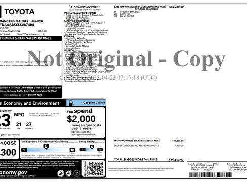 Used 2025 Toyota Grand Highlander AWD image 3