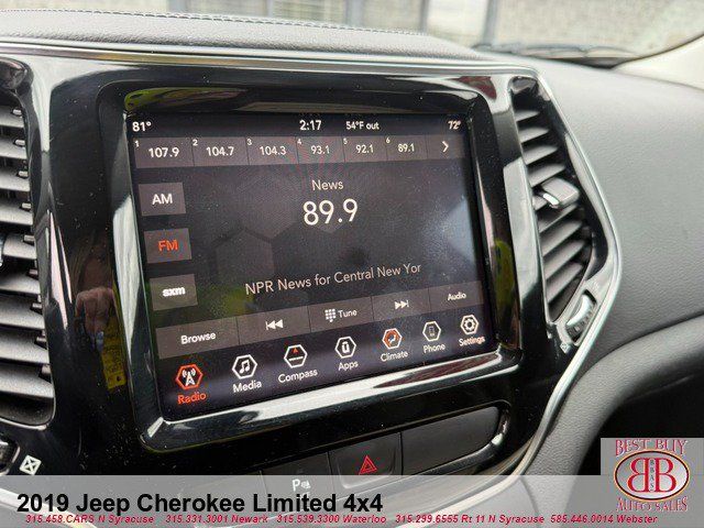 Used 2019 Jeep Cherokee Limited AWD/4WD image 25