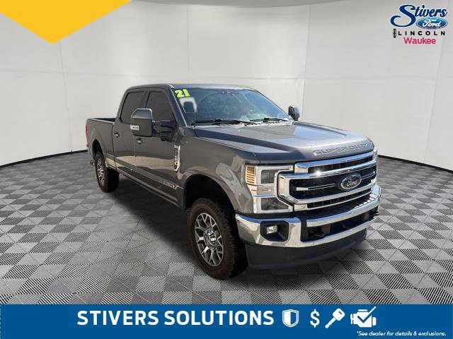 Used 2021 Ford F250 Lariat w/ Lariat Ultimate Package AWD/4WD image 3