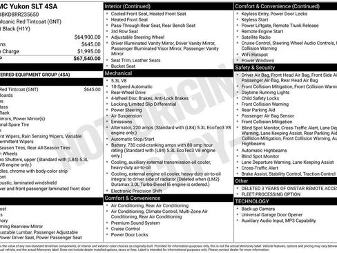 Used 2024 GMC Yukon SLT RWD image 9