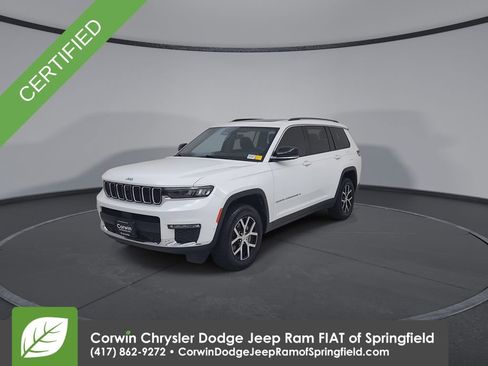 Certified 2023 Jeep Grand Cherokee L Limited w/ Luxury Tech Group II AWD/4WD image 6