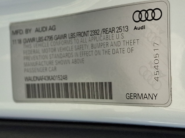Used 2019 Audi A4 2.0T Premium w/ Convenience Package AWD/4WD image 28