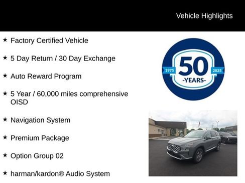 Used 2023 Hyundai Santa Fe SEL w/ Premium Package AWD/4WD image 5