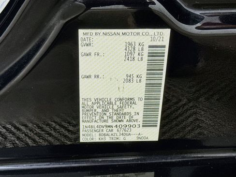 Used 2021 Nissan Altima 2.5 SV FWD image 26