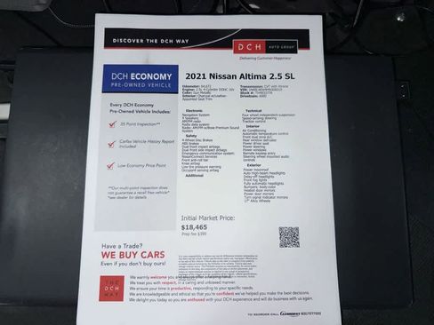Used 2021 Nissan Altima 2.5 SL AWD/4WD image 13