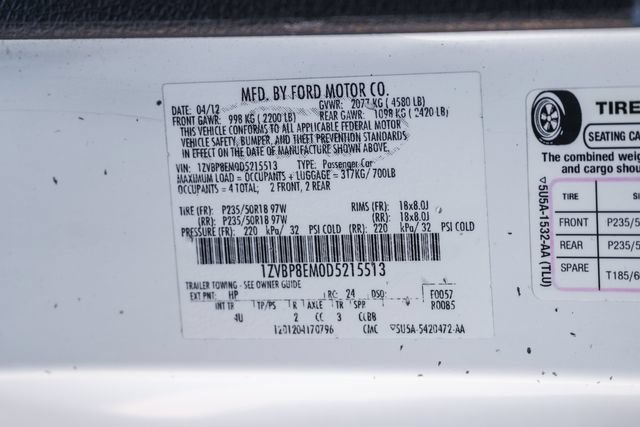 Used 2013 Ford Mustang Premium RWD image 63