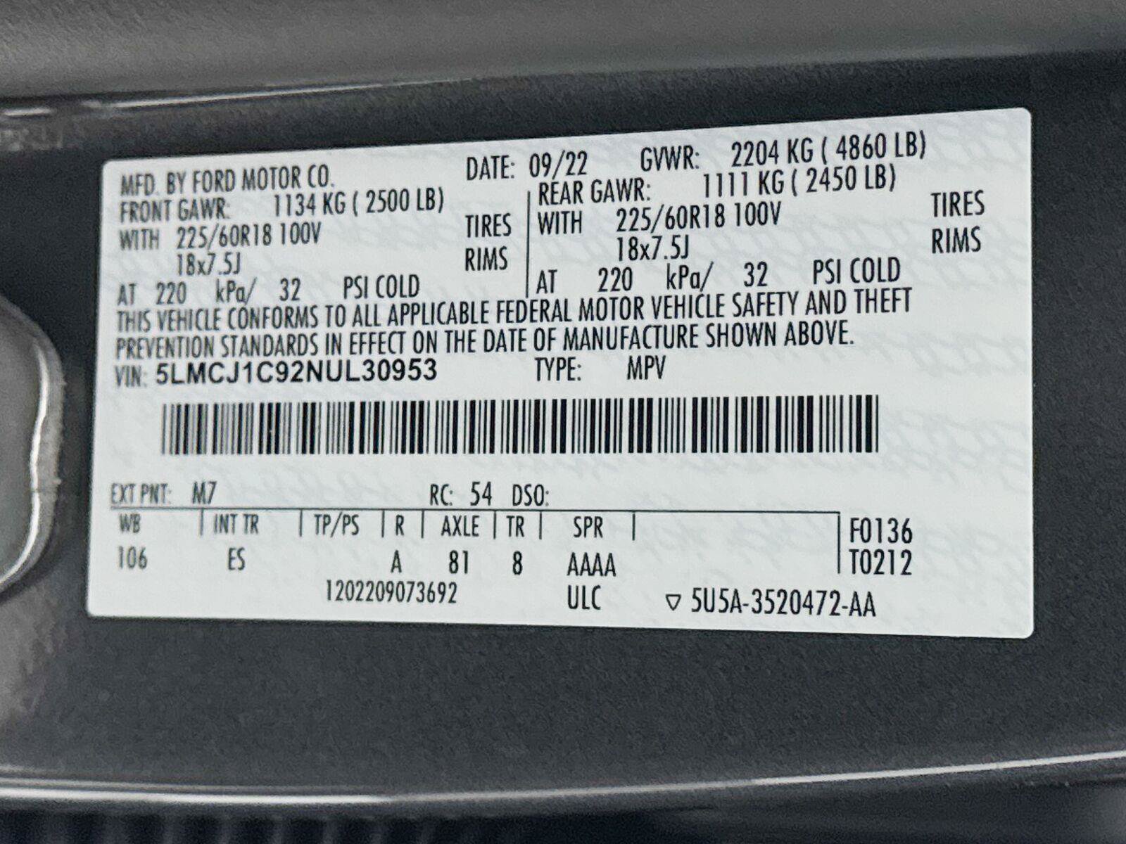 Used 2022 Lincoln Corsair FWD image 9