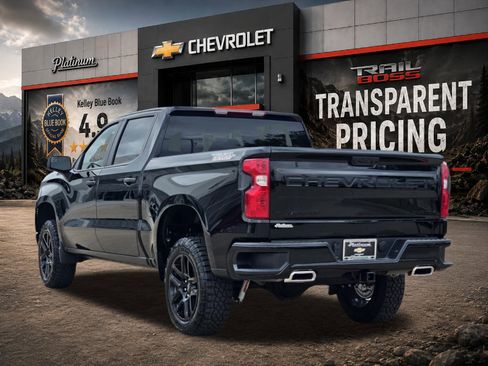 New 2026 Chevrolet Silverado 1500 Custom Trail Boss w/ LPO, Dark Essentials Package AWD/4WD image 4