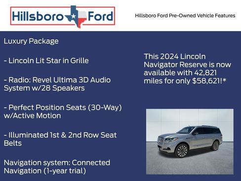 Used 2024 Lincoln Navigator Reserve AWD/4WD image 9
