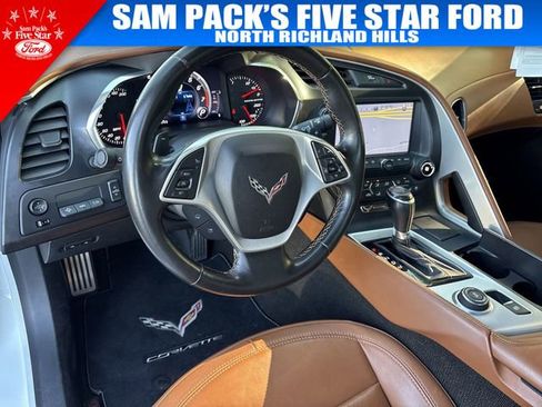 Used 2015 Chevrolet Corvette Stingray Convertible w/ 3LT Preferred Equipment Group RWD image 12