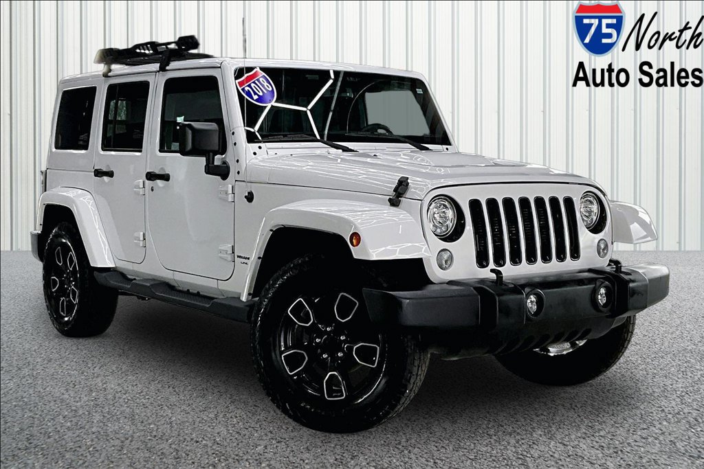 Used 2018 Jeep Wrangler Unlimited Sahara AWD/4WD image 1
