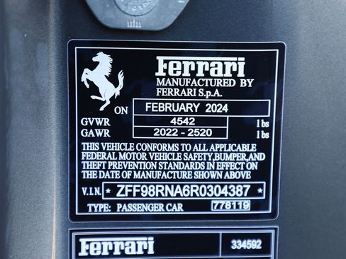 Certified 2024 Ferrari Roma image 55