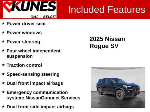 Used 2025 Nissan Rogue SV AWD/4WD image 3