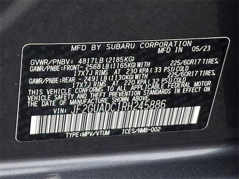 Used 2024 Subaru Crosstrek 2.0i Premium image 27