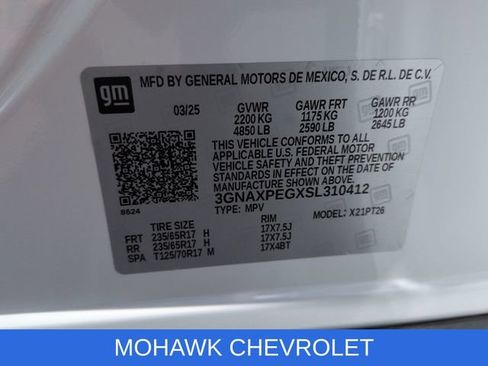 Certified 2025 Chevrolet Equinox LT AWD/4WD image 35