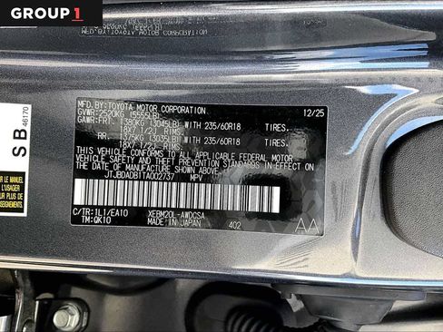 Certified 2026 Lexus RZ 350e 2WD w/ Convenience Package image 33
