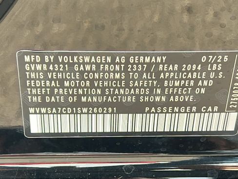 New 2025 Volkswagen GTI SE image 30