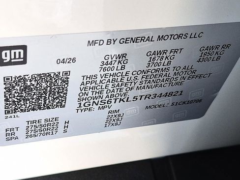 New 2026 Chevrolet Tahoe High Country w/ Sun And Tow Package AWD/4WD image 38