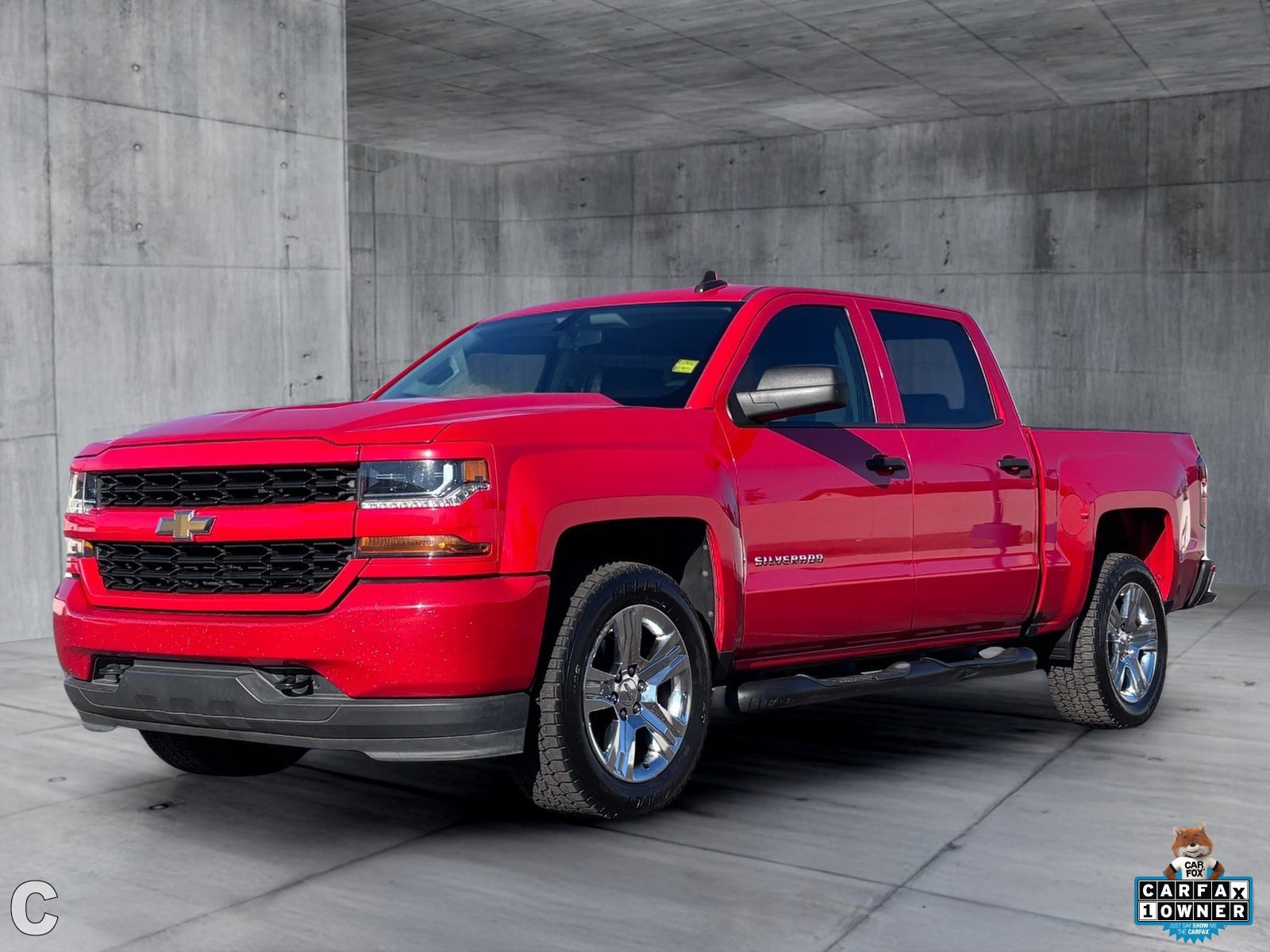 Certified 2018 Chevrolet Silverado 1500 Custom w/ Custom Value Package RWD image 2