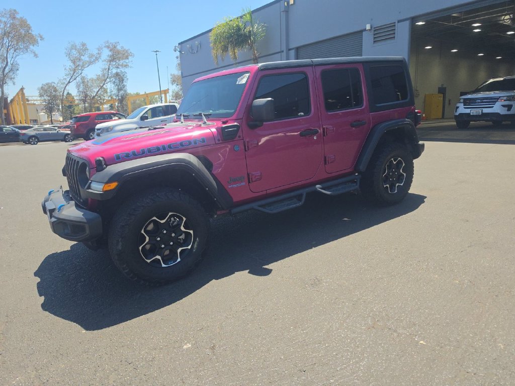 Used 2021 Jeep Wrangler Unlimited Rubicon 4xe AWD/4WD image 1