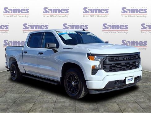 Used 2023 Chevrolet Silverado 1500 Custom w/ LPO, Dark Essentials Package image 1