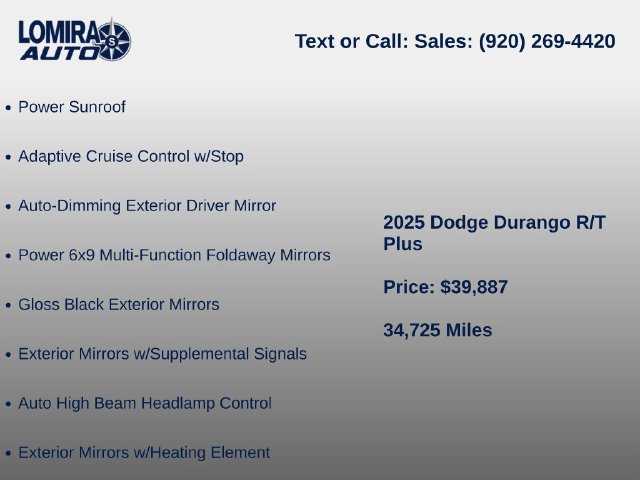 Used 2025 Dodge Durango R/T AWD/4WD image 11