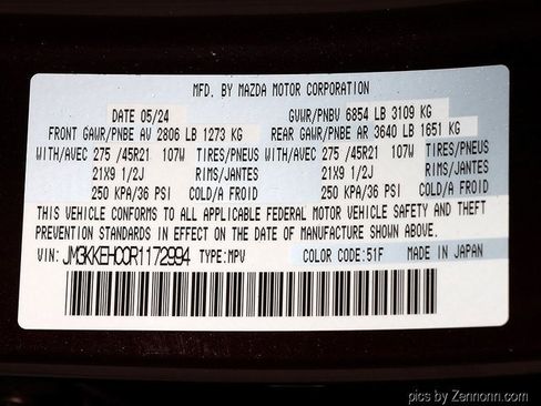 Used 2024 MAZDA CX-90 3.3 Turbo S w/ Premium Plus image 34