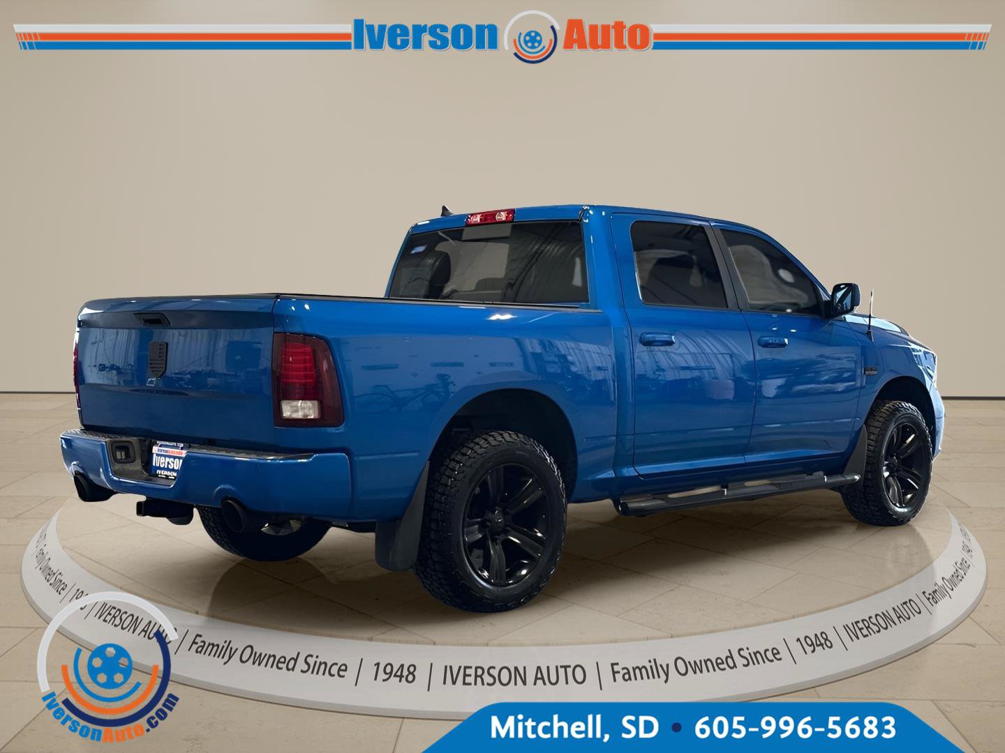 Used 2018 RAM 1500 Sport w/ Hydro Blue Sport Package AWD/4WD image 9