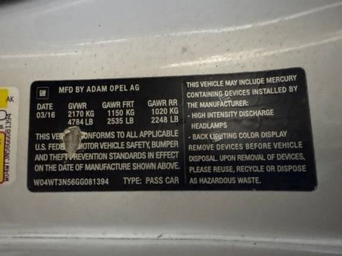 Used 2016 Buick Cascada Premium FWD image 36