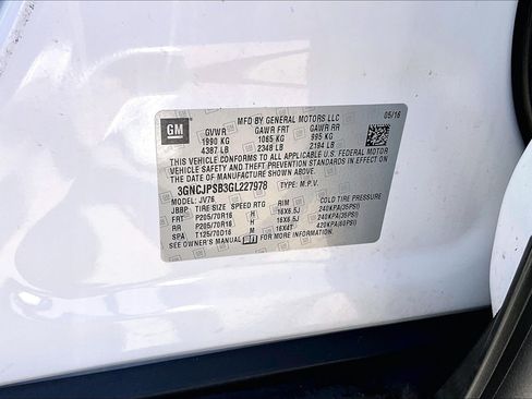 Used 2016 Chevrolet Trax LT AWD/4WD image 32
