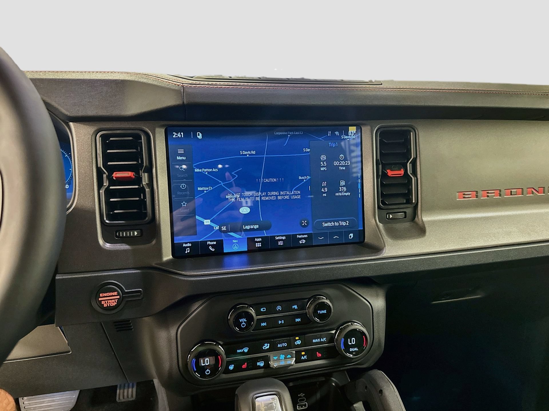 New 2026 Ford Bronco Raptor AWD/4WD image 12