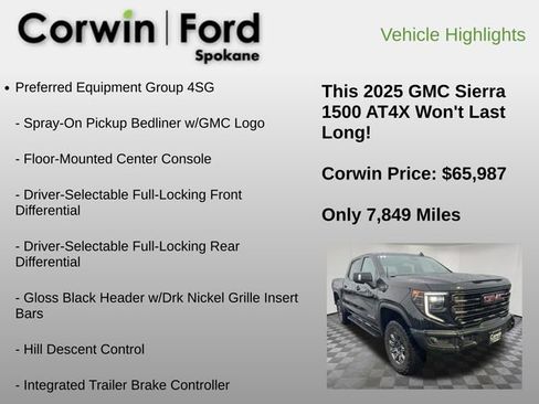 Used 2025 GMC Sierra 1500 AT4X image 18