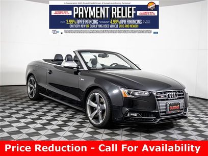 Used 2017 Audi S5 3.0T Cabriolet w/ Technology Package