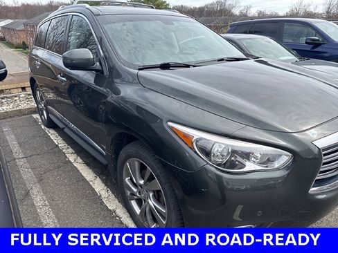 Used 2014 INFINITI QX60 AWD w/ Deluxe Touring Package image 3