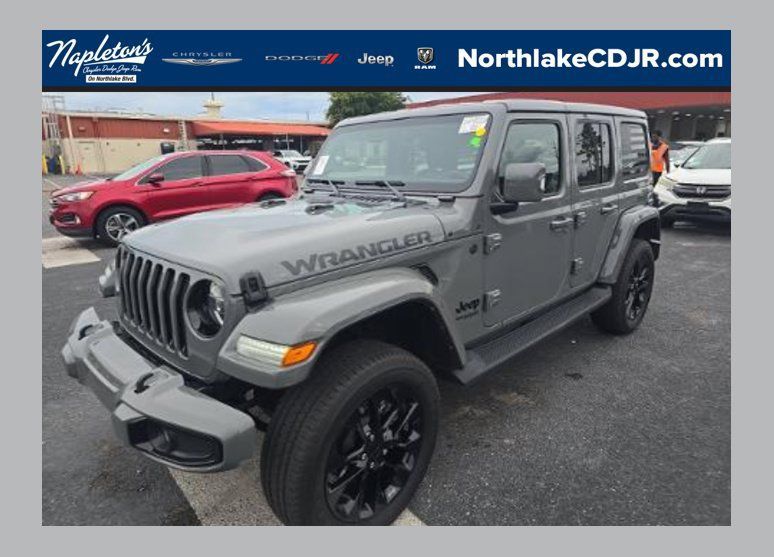 Used 2022 Jeep Wrangler Unlimited Sahara AWD/4WD image 1