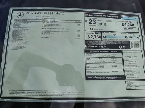 New 2025 Mercedes-Benz GLB 35 AMG 4MATIC image 34